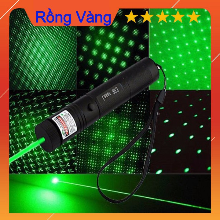 Đèn Pin Laser 303 nhiều chùm sáng