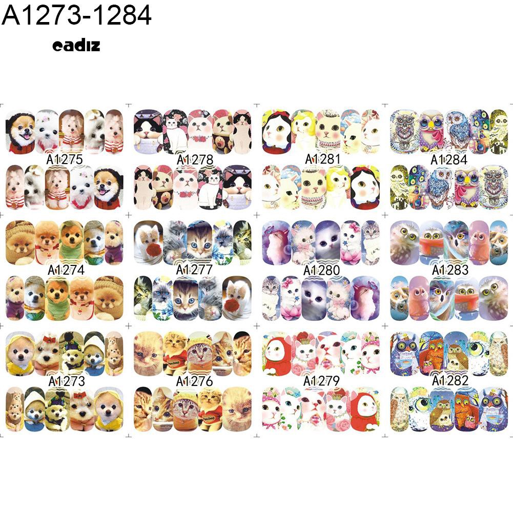 [Hàng mới về] Miếng dán trang trí móng tay nghệ thuật xinh xắn