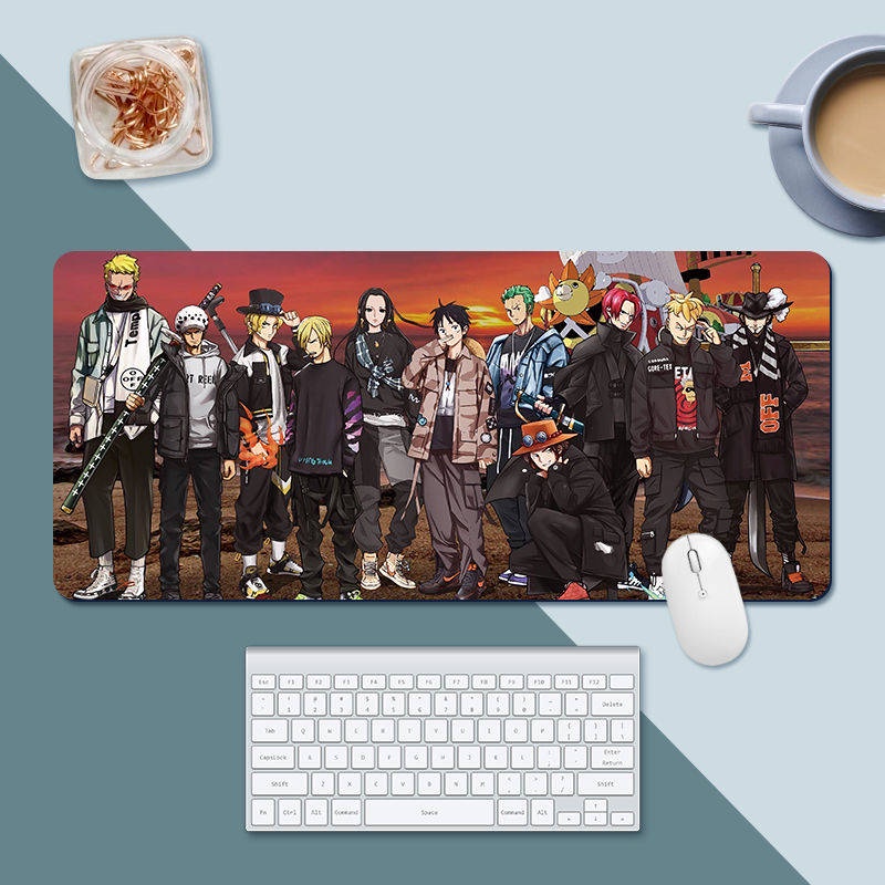 Miếng Lót Chuột Và Bàn Phím Hình Anime Cỡ Lớn Xinh Xắn