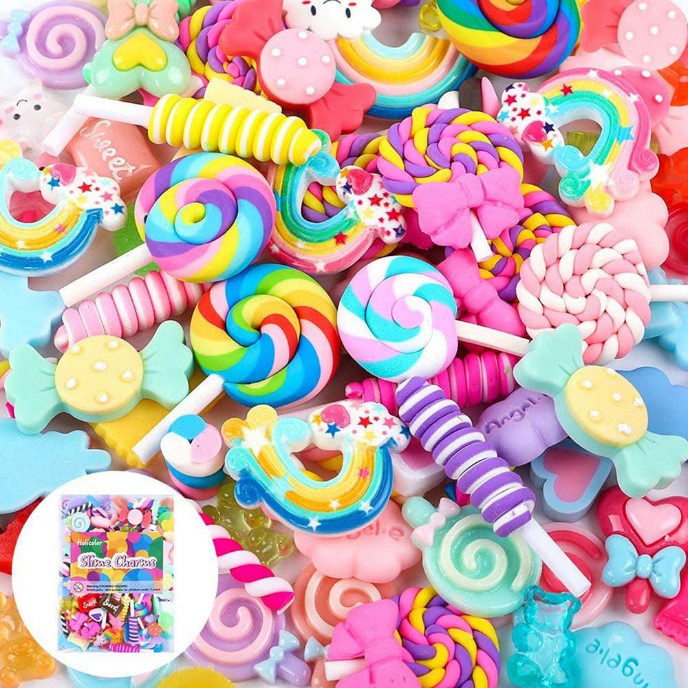 Set 30 / 60 / 90 Phụ Kiện slime Gọn Nhẹ Dùng Làm Quà Tặng