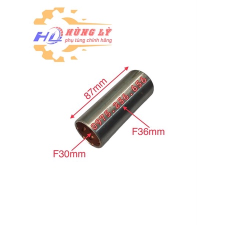 Bạc ắc nhíp sắt 30*36*87 phụ tùng ô tô phụ tùng Hùng Lỳ