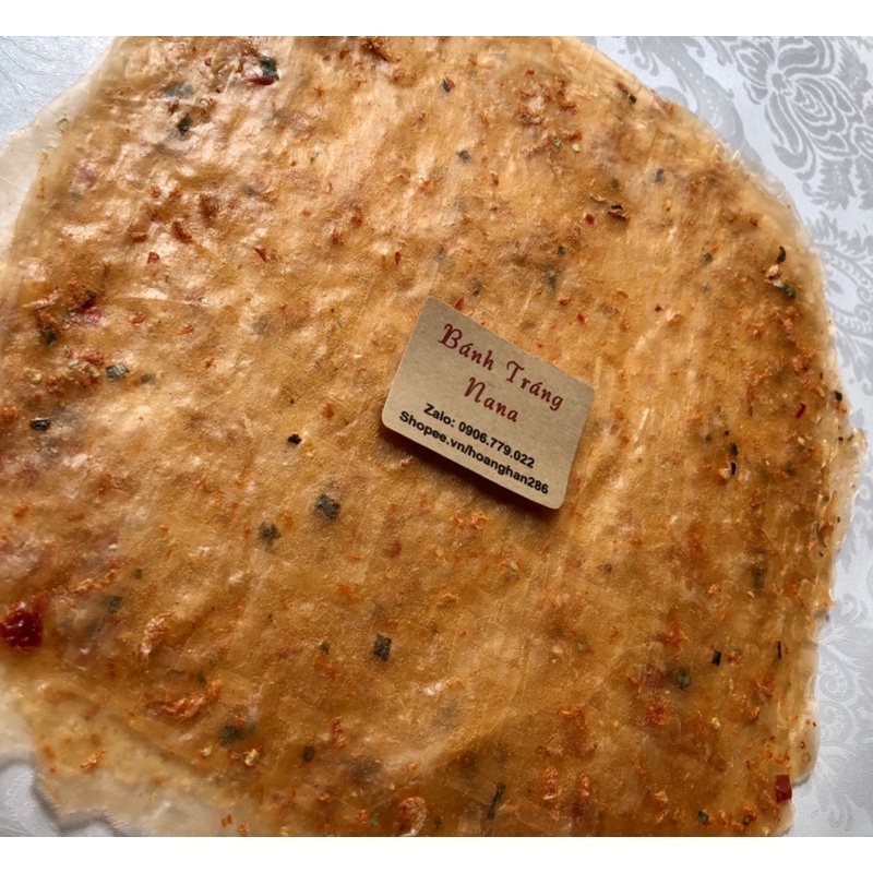 Bánh tráng dẻo tôm- dẻo cay loại ngon - 1kg ( khoảng 28-30 cái bánh) (Có video)