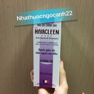 Dầu gội haircleen 50ml chống gầu và giảm ngứa da đầu