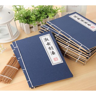 Cuốn sách Kungfu giả cổ, giấy be độc đáo V2