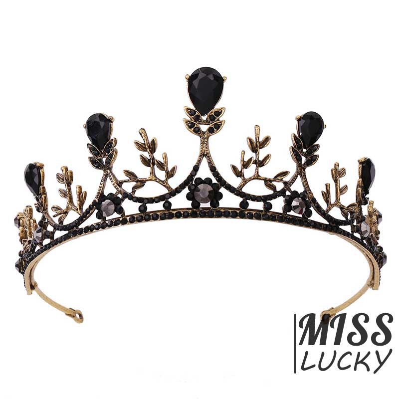 Vương miện đính đá phong cách sang trọng nổi bật dành cho cô dâu