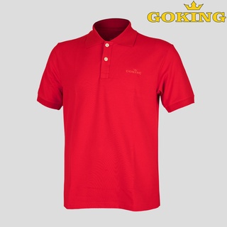 Áo thun polo nam cổ trụ GOKING. Vải cá sấu 65/35 co giãn 4 chiều