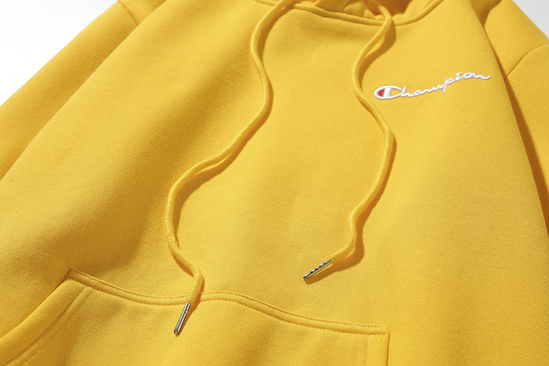 Áo Hoodie Thêu Chữ Champion Đơn Giản Thời Trang Cho Nam Nữ