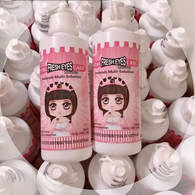 Nước ngâm lens fresh eyes