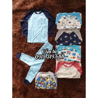 Set 3 bộ dài tay bé trai size