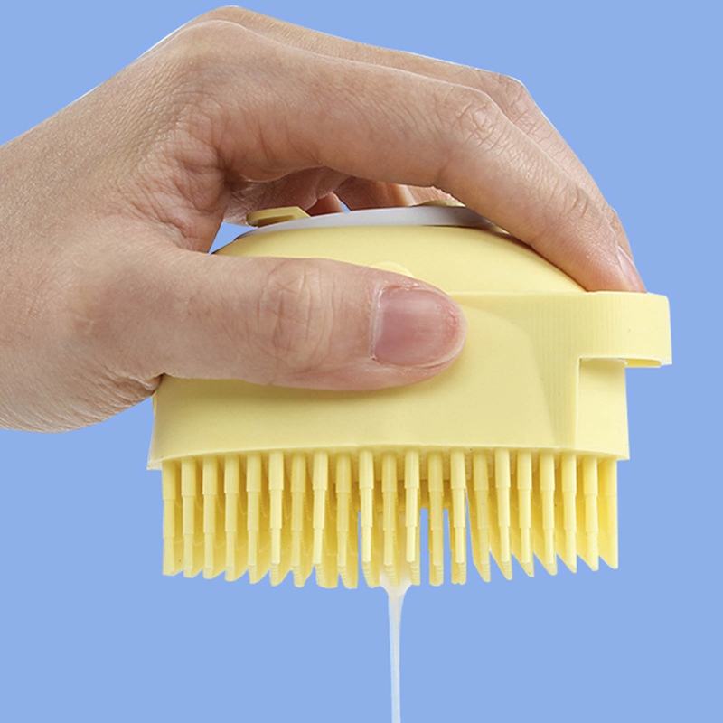 Bàn Chải Tắm Silicon Mềm Mại Có Thể Tái Sử Dụng
