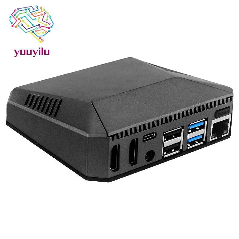 Vỏ Kim Loại Cho Raspberry Pi 4b Agon Oner V2 Smart Fan 4th Generation