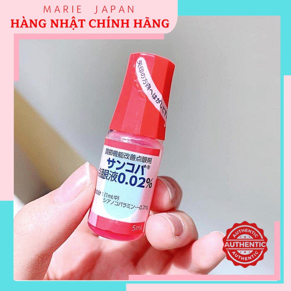 Nhỏ mắt phục hồi thị lực Sancoba Nhật Bản