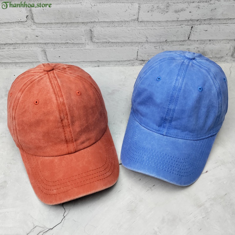 Mũ lưỡi trai nam nữ nón kết trơn thời trang đẹp thể thao cá tính màu đen đỏ giá rẻ