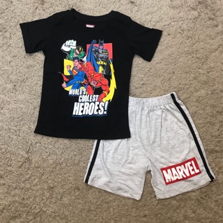 Bộ Marvel bé trai hàng xuất