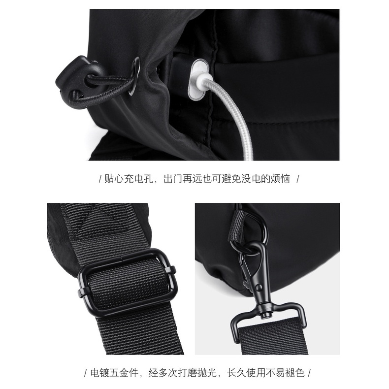 Túi Đeo Chéo Nam Chất Liệu Dù Chống Thấm Nước