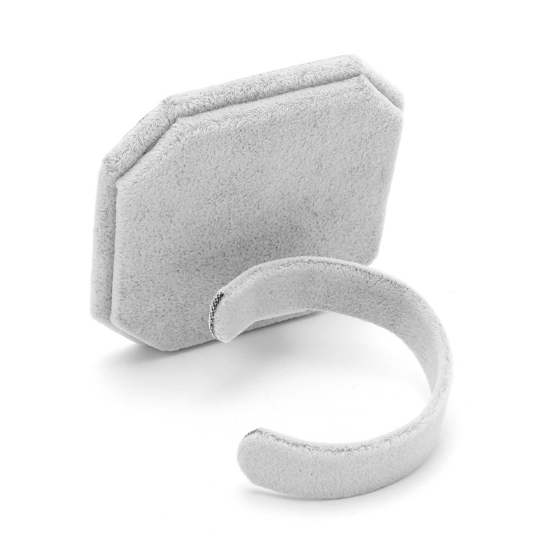 Giá Nhung Chữ C Trưng Bày Trang Sức / Đồng Hồ Tiện Dụng Mới