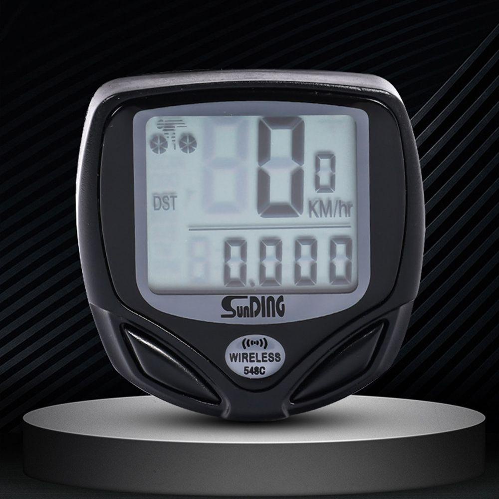 MAYSHOW Đồng Hồ Đo Tốc Độ Không Dây Màn Hình LCD Kỹ Thuật Số Cho Xe Đạp