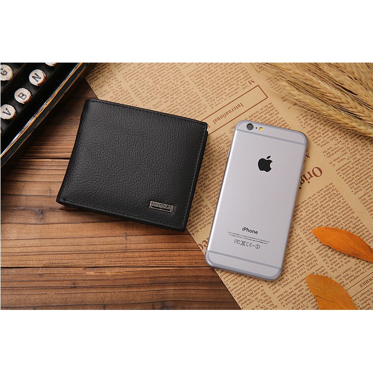 Ví da nam cao cấp thời trang ví da bò cao cấp giá rẻ - đồ da kingshop