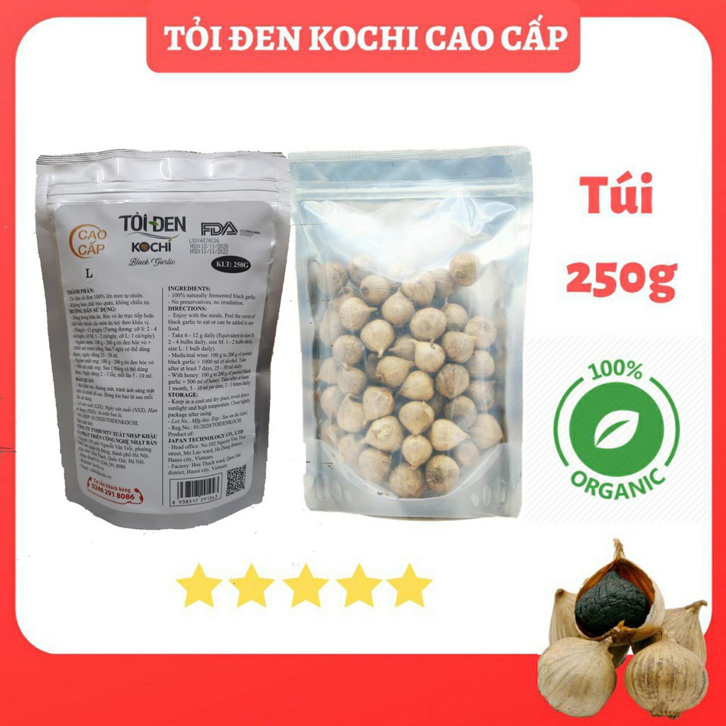 Tỏi đen  cô đơn tui 250g