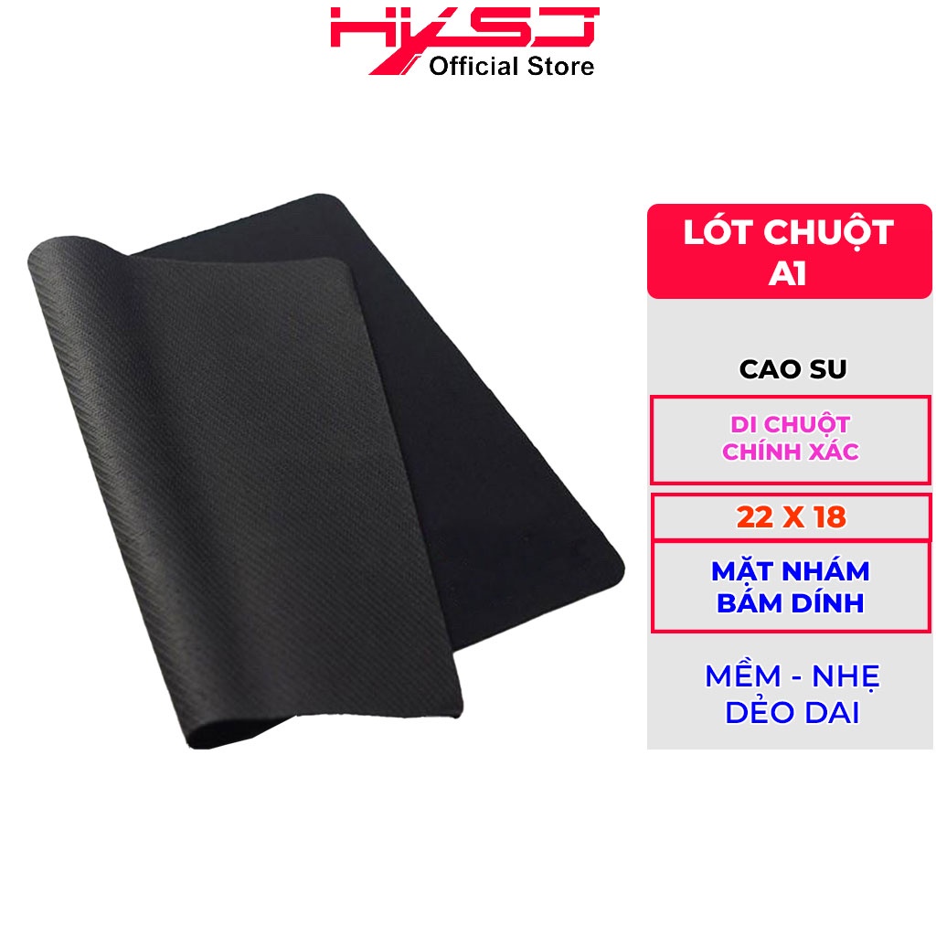 Lót chuột HXSJ A1 cao su siêu bền, siêu nhẹ