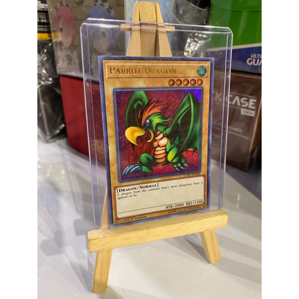 Lá bài thẻ bài Yugioh Parrot Dragon Vẹt hóa rồng – Ultra Rare - Tặng bọc bài nhựa bảo quản