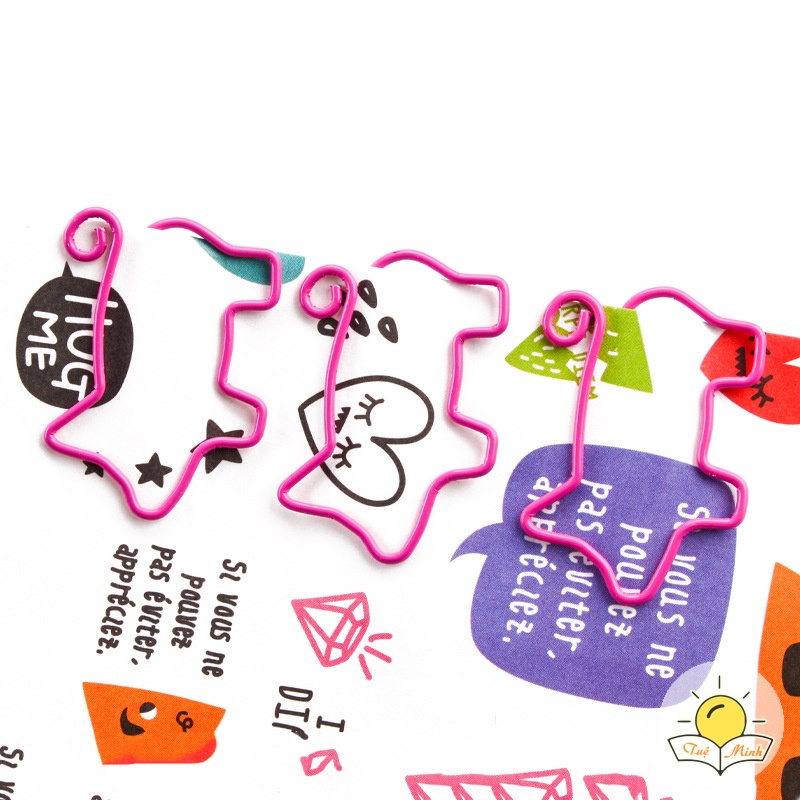 Kẹp giấy trang trí sổ tay Bullet Journal, sáng tạo nhiều mẫu