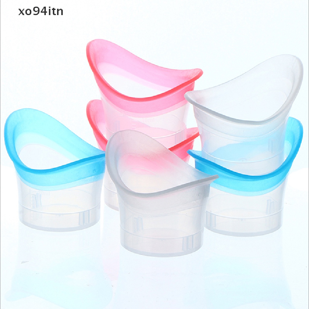[Hàng mới về] Set 2 cốc silicon mềm rửa mắt có thể tái sử dụng tiện dụng chất lượng cao