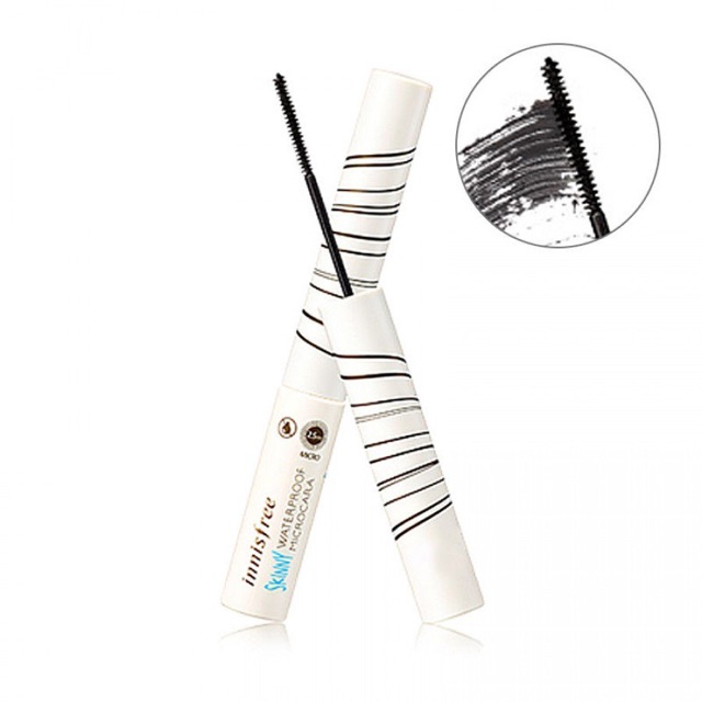 Mascara Siêu Mảnh chống trôi chống thấm nước Innisfree Skinny WaterProof Microcara