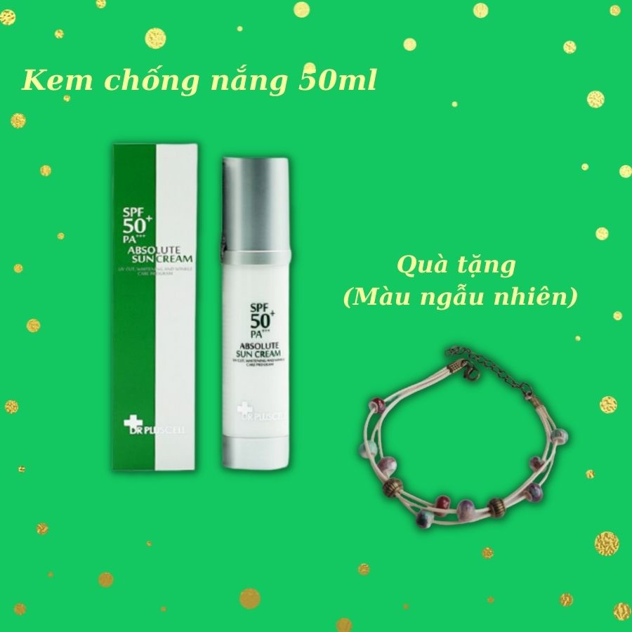 Kem chống nắng dr pluscell absolute sun cream spf 50 + pa+++ 50ml