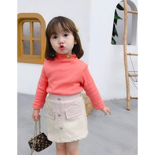 Áo giữ nhiệt len tăm cho bé trai bé gái 7-22kg