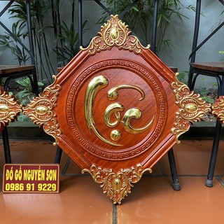 Tranh gỗ Phúc Lộc Thọ