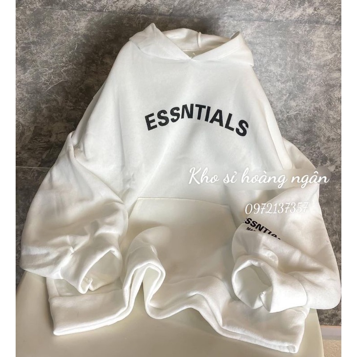 Áo Hoodie Essentials Nam Nữ Chất Nỉ Cotton Dày Dặn Form Rộng Unisex- Áo Nỉ Nam Nữ Ulzzang Hoạ Tiết | BigBuy360 - bigbuy360.vn