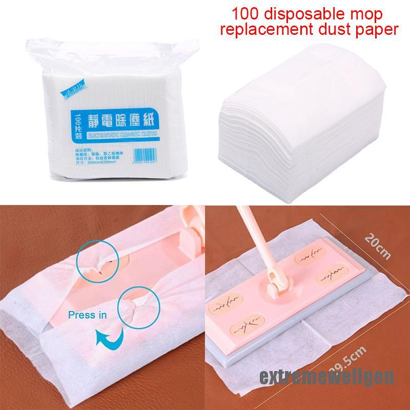 Set 100 Giấy Lau Bụi Sử Dụng Một Lần Cho Nhà Bếp 0609