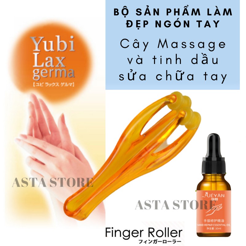 [CHÍNH HÃNG] Cây Massage và tinh dầu sửa chữa tay Làm Đẹp Thon Gọn Đẹp Ngón TayTrị Tê Tay Cứng Khớp Tay Và Lưu Thông Máu