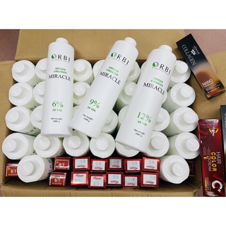 Oxy Trợ Nhuộm Tóc ORBI 1000ml (3%, 6%, 9%, 12%)