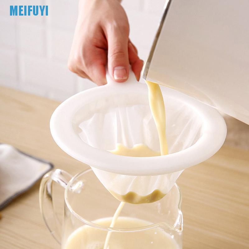 Rây Lọc Cà Phê Bằng Nylon Có Tay Cầm Tiện Dụng Cho Juice Soymilk 439v