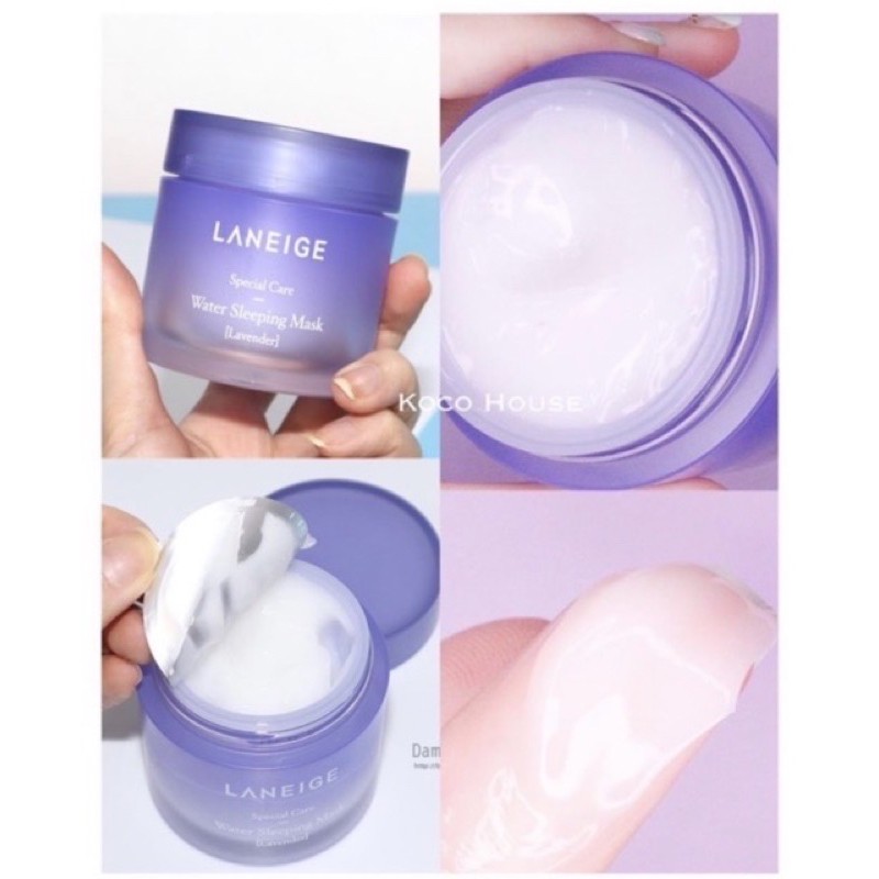 ( đủ bill ) MẶT NẠ NGỦ OẢI HƯƠNG LANEIGE WATER SLEEPING MASK LAVENDER