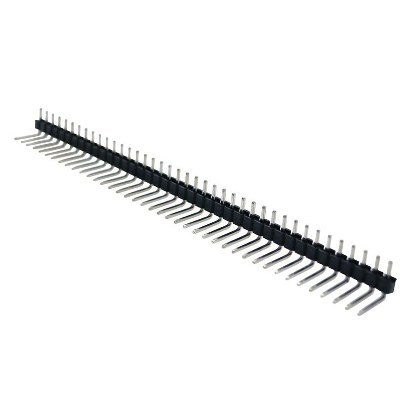 Set 10 Đầu Nối Hàng Đơn Góc Phải 40p 2.54mm 90 Độ