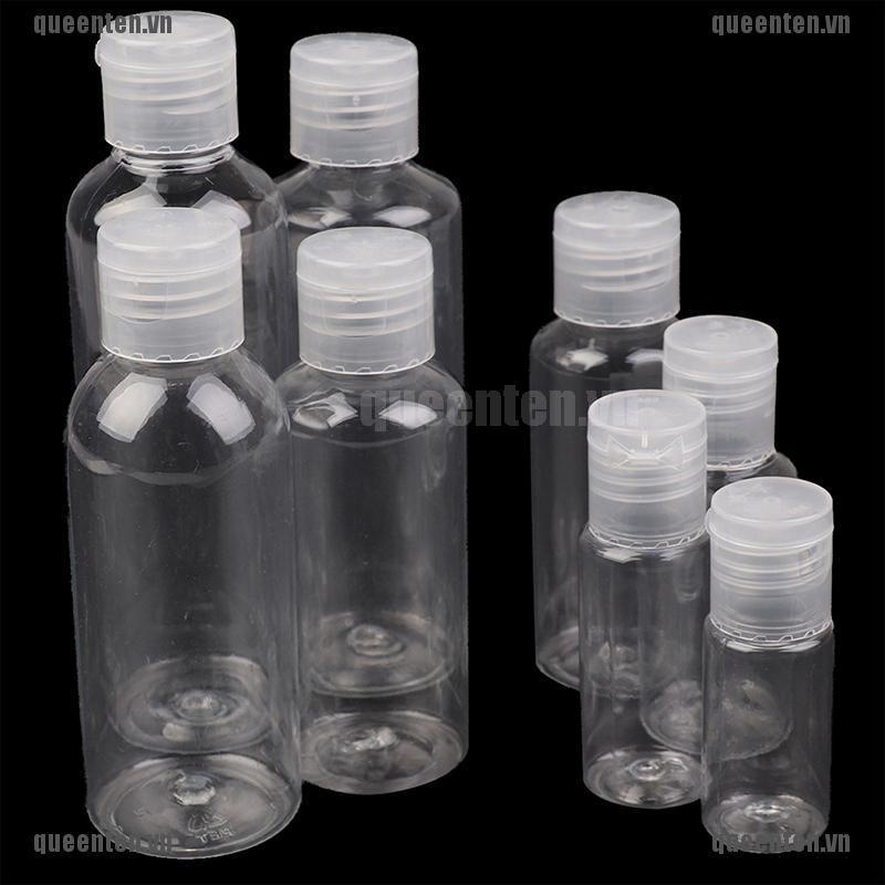 5PCS PE bottles 10ml 20ml 30ml 50ml 60ml 80ml 100ml 120ml plastic dropper bottle QUVN