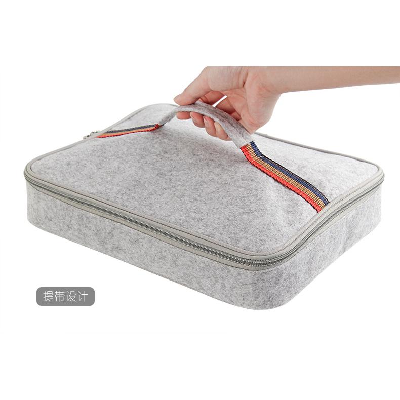 Túi đựng hộp cơm trưa giữ nhiệt bằng thép không gỉ cao cấp