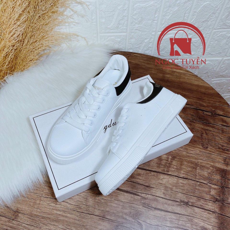 giày thể thao sneaker nữ hàn quốc, hàng hiệu đế cao