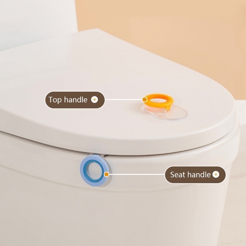 1 Vỏ Bọc Ghế Ngồi Toilet Chống Bẩn Có Thể Gấp Gọn Tiện Dụng