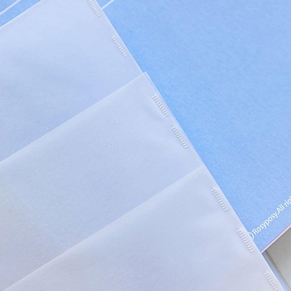 Sổ Ghi Chú Chống Thấm Nước Hình Đám Mây Sáng Tạo Kèm Túi Đựng