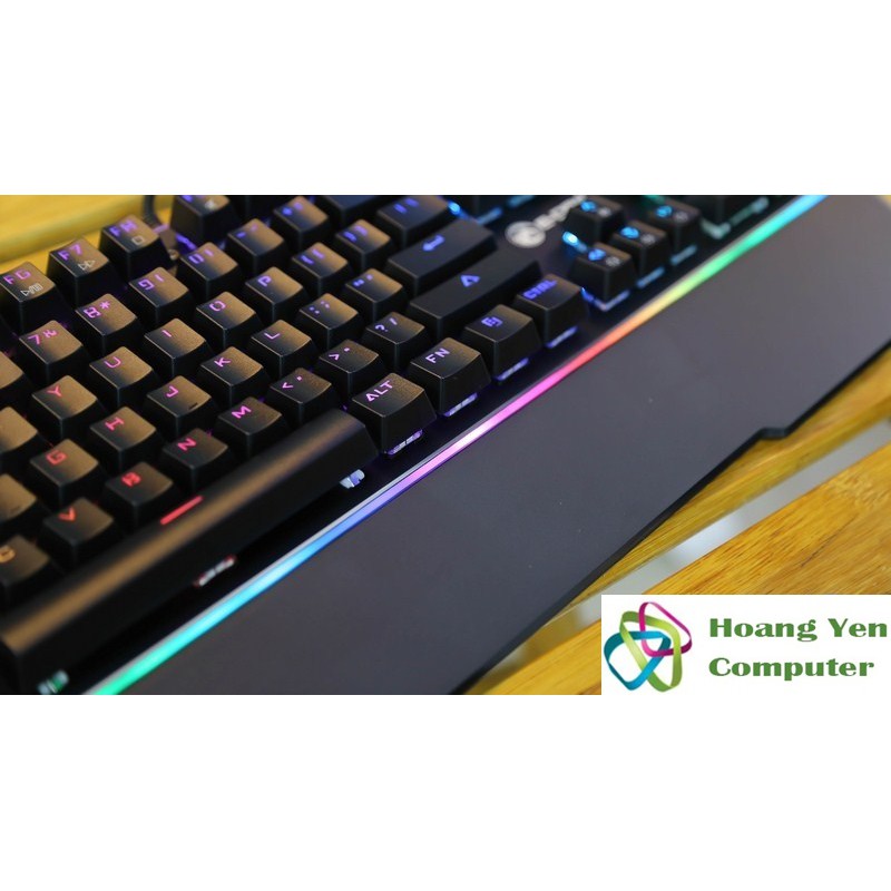 [Mã ELMS5 giảm 7% đơn 300K] Bàn Phím Cơ E-Dra EK308 LED RGB, Chống Nước, Full Size - BH 2 Năm Chính Hãng