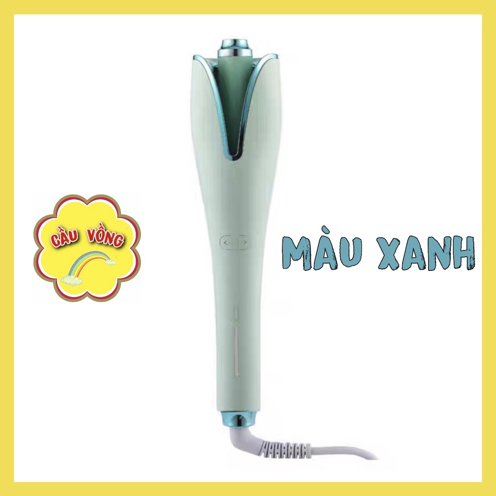 Máy Uốn Tóc Tự Động Chính Hãng, Làm xoăn xoay tự động 3 in 1, Máy Uốn Tóc Mini Xoay 360 Độ - [Bảo Hành 1 Năm]