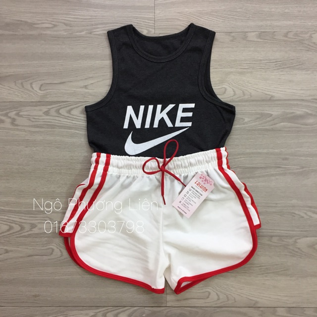 Set ba lỗ + quần tập