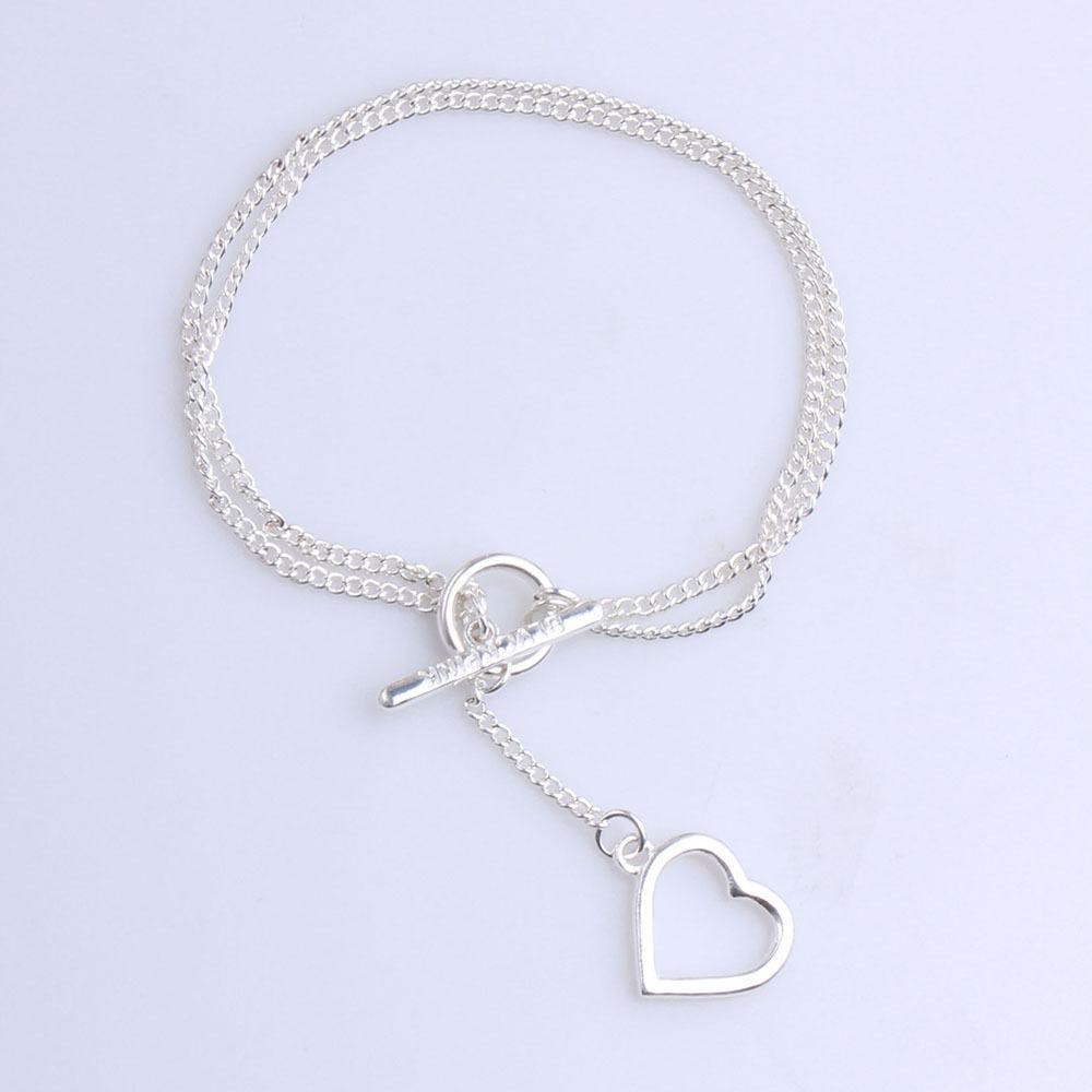 Vòng tay BP Lisa Jisoo Jennie Rose lắc tay trái tim thả phong cách Hàn Quốc