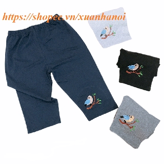 Quần legging ngố đại bé gái 8-14 tuổi 26-45kg