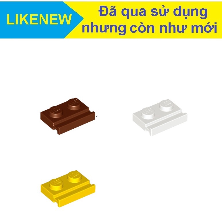 Đồ chơi xếp hình Lego Gạch lẻ Plate, Modified 1 x 2 with Door Rail
