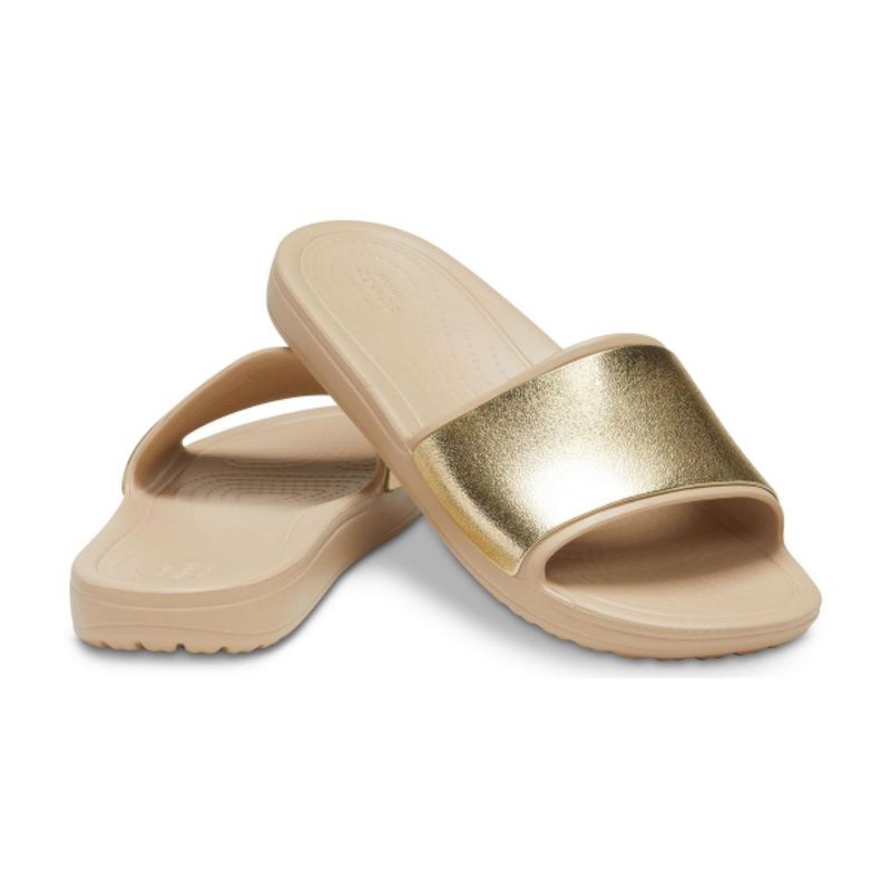 Dép quai ngang Sloane Embellished quai bạc mới - Hàng xách tay Mỹ.